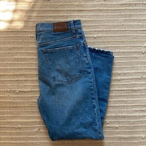 Madewell Classic Straight Jean